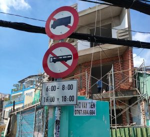 Giờ cấm xe tải ở một số thành phố lớn