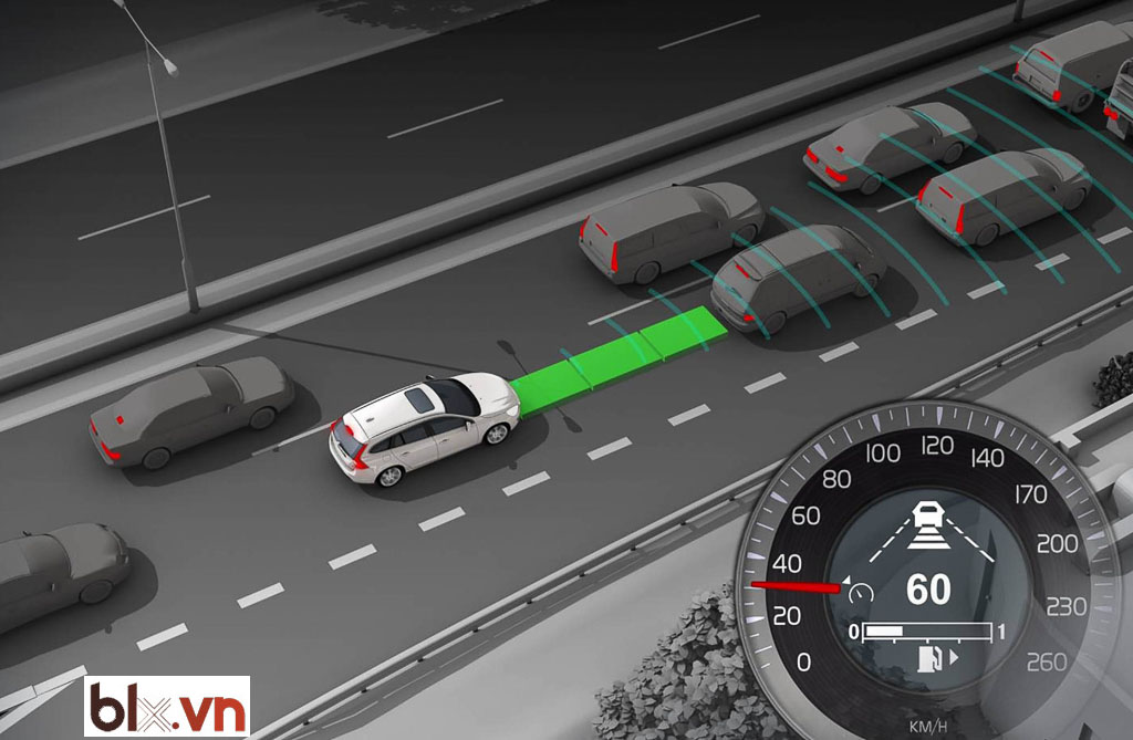 Hệ thống định vị GPS giúp tài xế điều hướng đúng đường và giảm thiểu nguy cơ lạc đường.