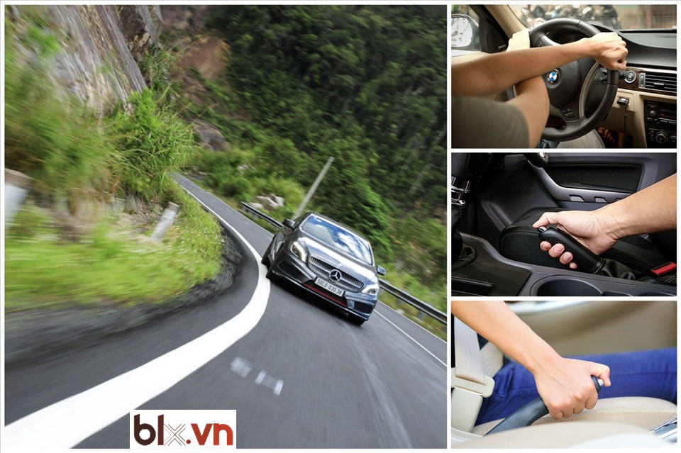 Hệ thống định vị GPS giúp tài xế đi đúng đường và tránh lạc đường.